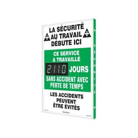 Accuform DIGIDAY 3 ELECTRONIC SAFETY FRSCK110 FRSCK110